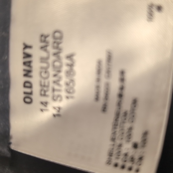 Old Navy Diva Navy eyelet Pants Size 14 New with tags - Picture 9 of 16